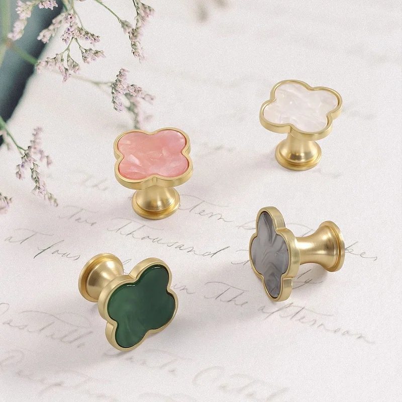 New Nordic style wardrobe handle modern simple creative shell handle