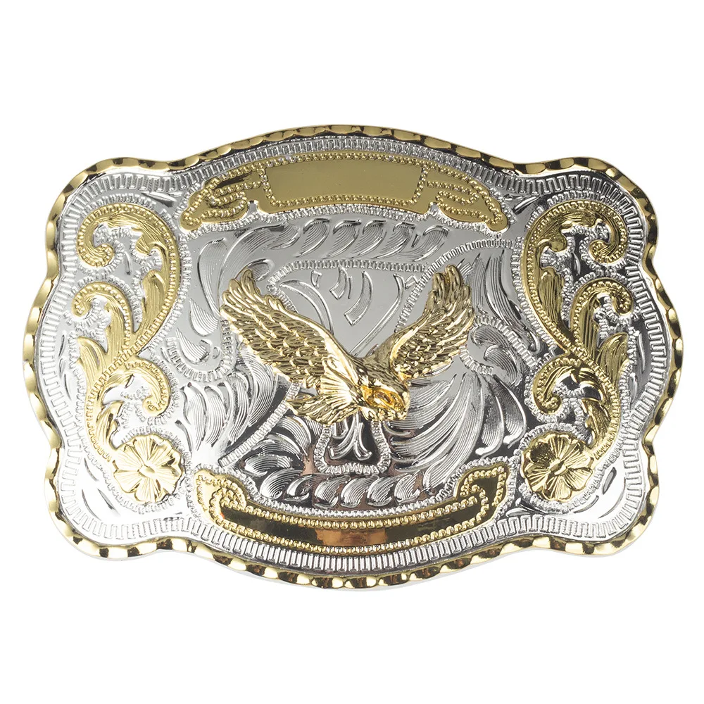 New arrival Metal Custom round Horse model Western Style Cowboy ride horse logo Rodeo GoldBelt Buckles