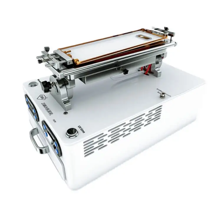 
2021 Newest 360 Degree Rotatable Multifunctional Vacuum LCD Separator UV Solidification Devices lcd screen separator machine 