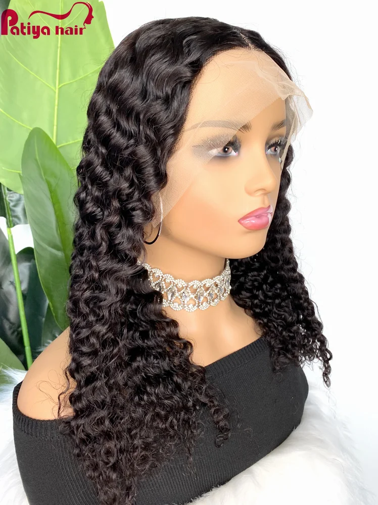 Best Wig Supplier On Sale Lace Front Wigs Human Hair Pre Plucked Cambodian Remy Hair Deep Wave 13*4 Transparent Frontal Wig