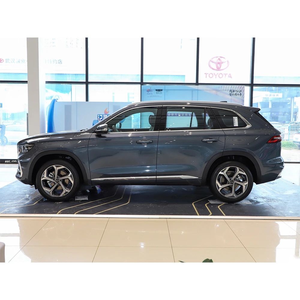Купить 2 0 т Подержанные бензиновые автомобили Geely Monjaro 5 дверей мест внедорожник передний привод дешевые сделано в Китае