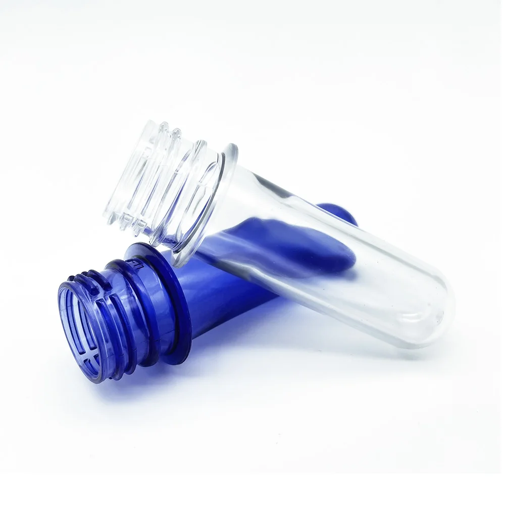 28mm 30mm 38mm 45mm 55mm PET preform clear water bottle perform for bottle with 100% new material