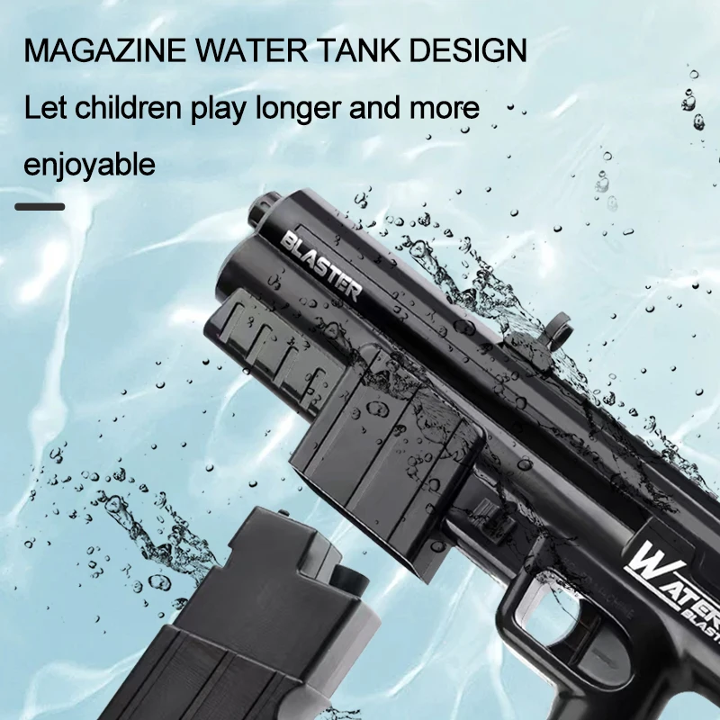 Custom Electric Powerful Sprya Guns Kids Adults Blaster Toy Strongest In The World Water Bubble Gun