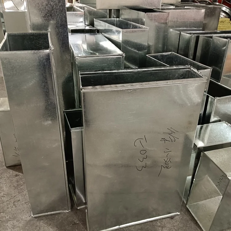 Rectangular Duct Pipe  HVAC Duct for Air Condition Air Ventilation