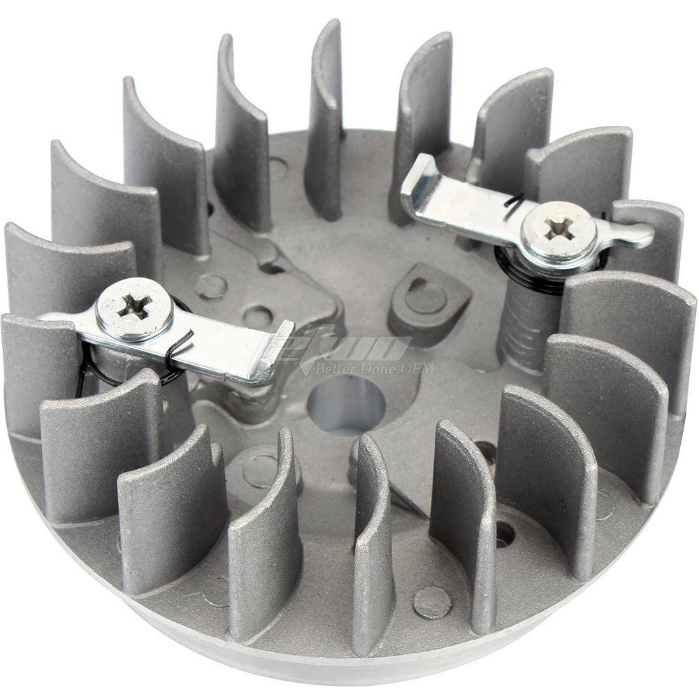 Easy Recoil Pull Starter Flywheel for 47cc 49cc Pocket Bike Mini Moto Dirt ATV