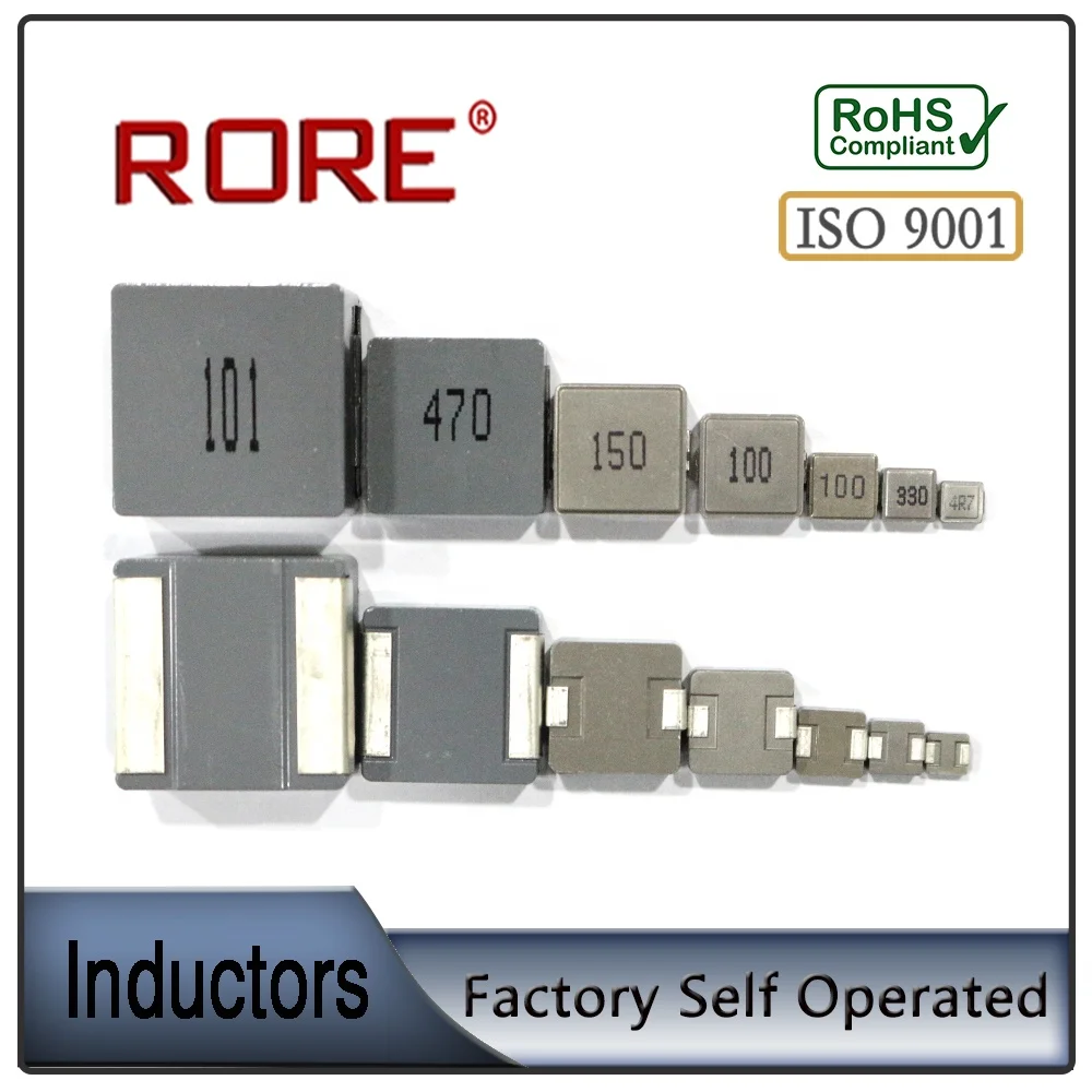 RORE WHC0520 5.2*5.6mm 10uh High-Current SMD Power Inductors 15A Variable Inductor For digital amplifier inductor 4.7uh