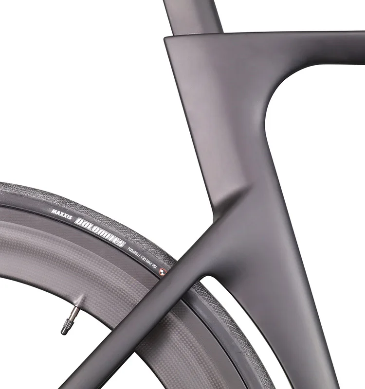 OEM carbon track bike frame Track bicycle  with 3 spoke carbon wheel