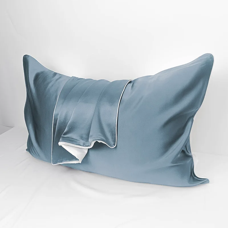 Wholesale Custom OEKO TEX100 100% Pure Mulberry Silk Pillowcase Set 16 19 22mm Mulberry Silk for Home or Hotel Use
