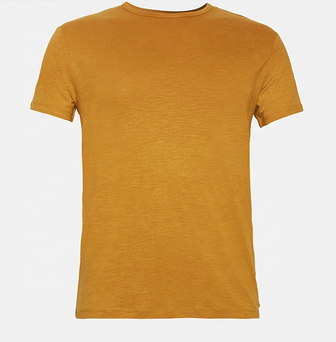 
Custom Soft 60% Lyocell 40% Linen T Shirt Men 