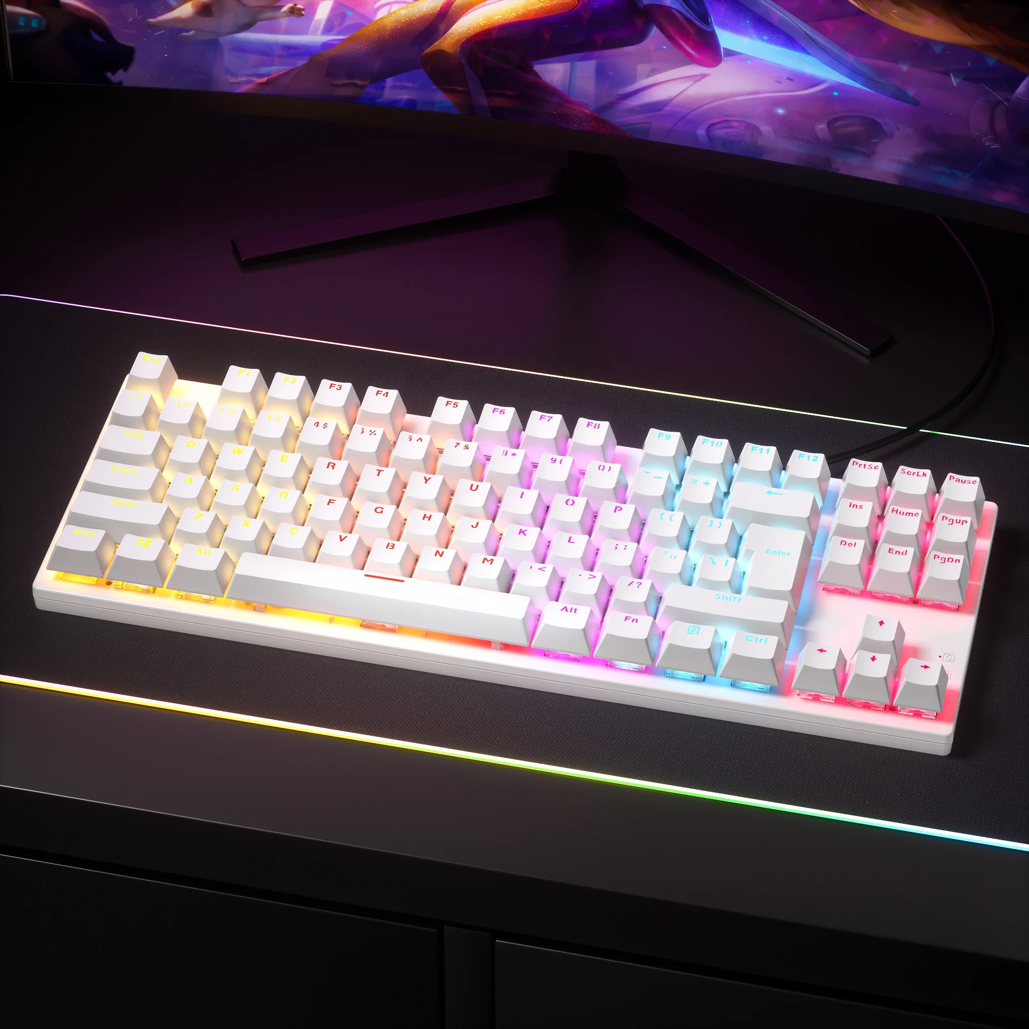 Профессиональная игровая клавиатура RGB с