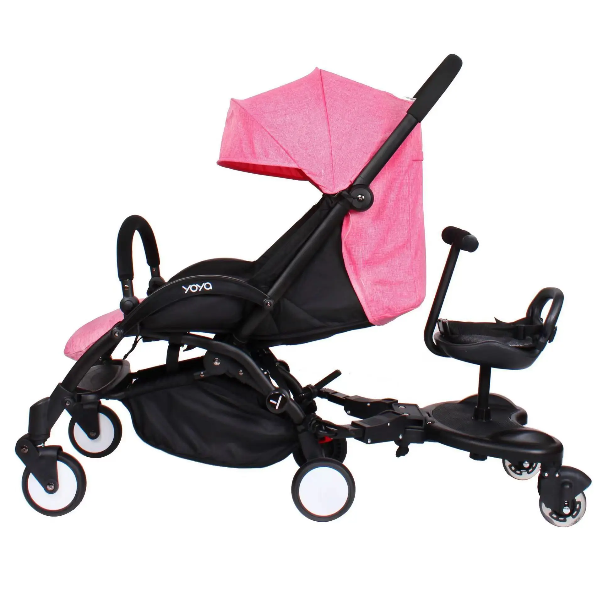 2025 Baby Stroller Ride Board With Detachable Seat Universal 2 in 1 Buggy Board Suitable For Most Brand Of Strollers