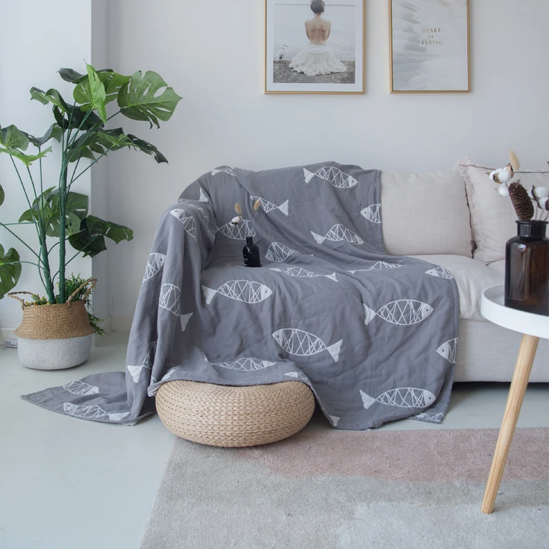 
Printed Cotton Four Seasons Universal Sofa Towel Cover 