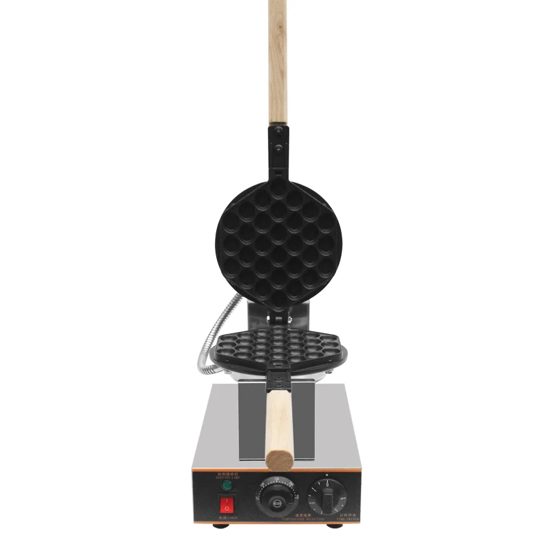 New Style Commercial Electric 110V 220V Egg Bubble Waffle Maker Machine Hong Kong Eggettes Waffle Iron Cake Oven