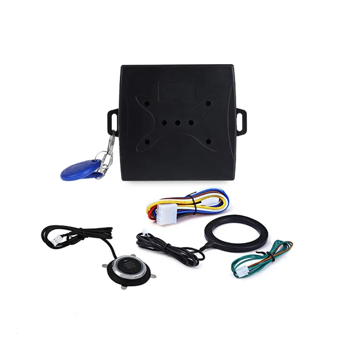 12V Car Start Stop Button Engine Push Start Button Alarm Lock Keyless System Tactile Buttons