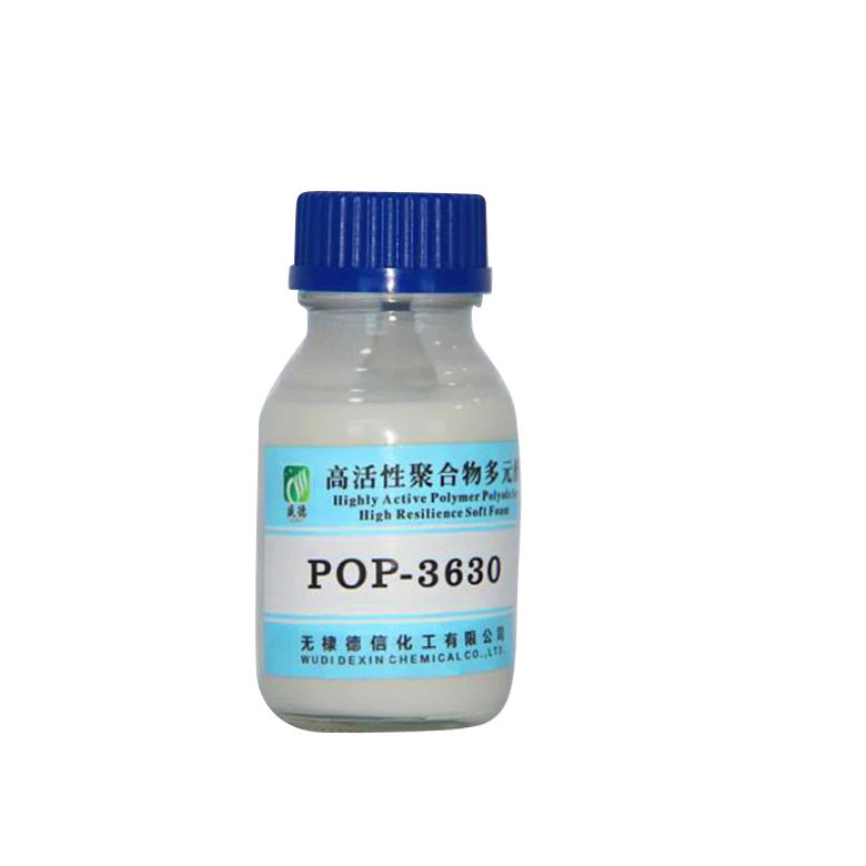 Wholesale white viscous liquid polymer polyol for HR foam