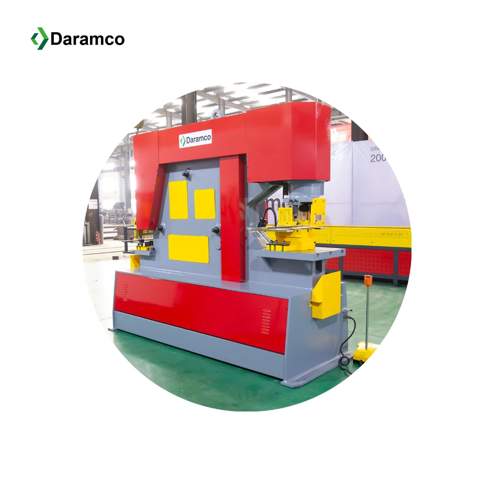 Daramco Hot Sale Q35Y-50 Serie A Hydraulic Ironworker with E21S CNC Controlled System Punching and Shearing Machine