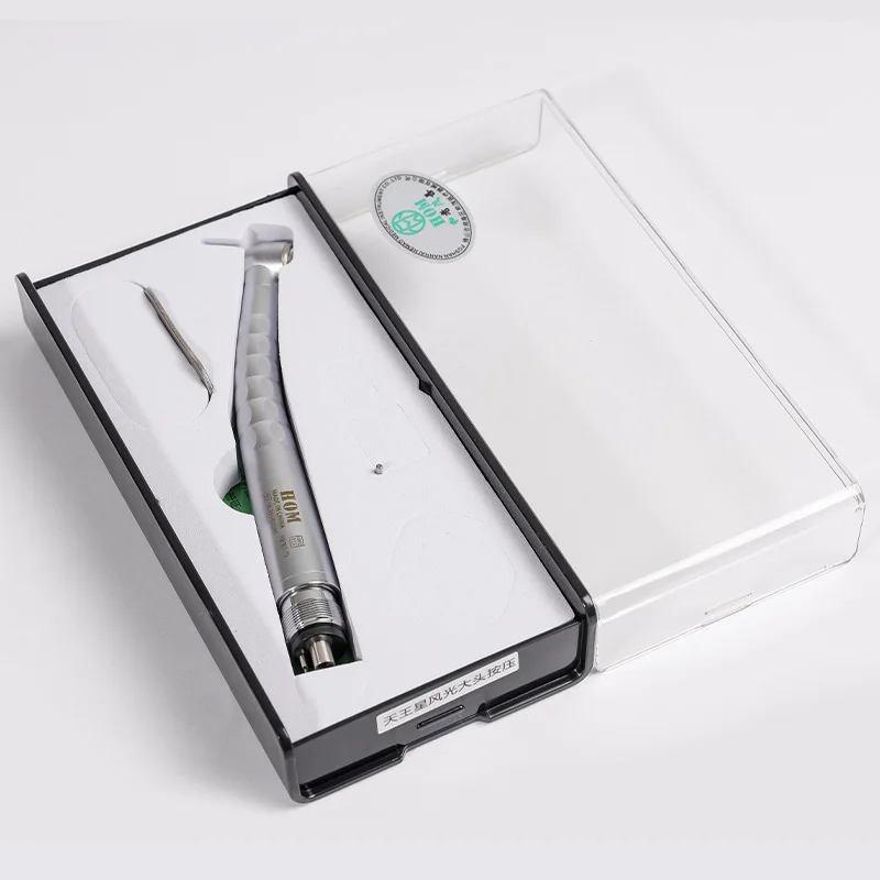 
Dental High Speed Handpiece Anti-suction Push Button Handpiece with Led 