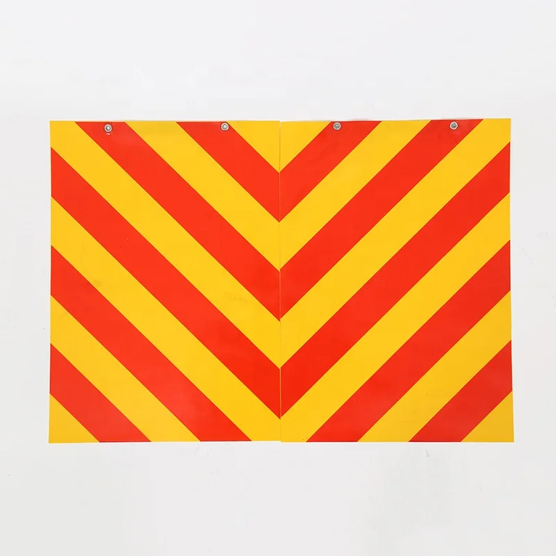 Red orange reflective Self Adhesive Reflective  Danger tips reflective strip Diamond Grade Truck Reflective Tape