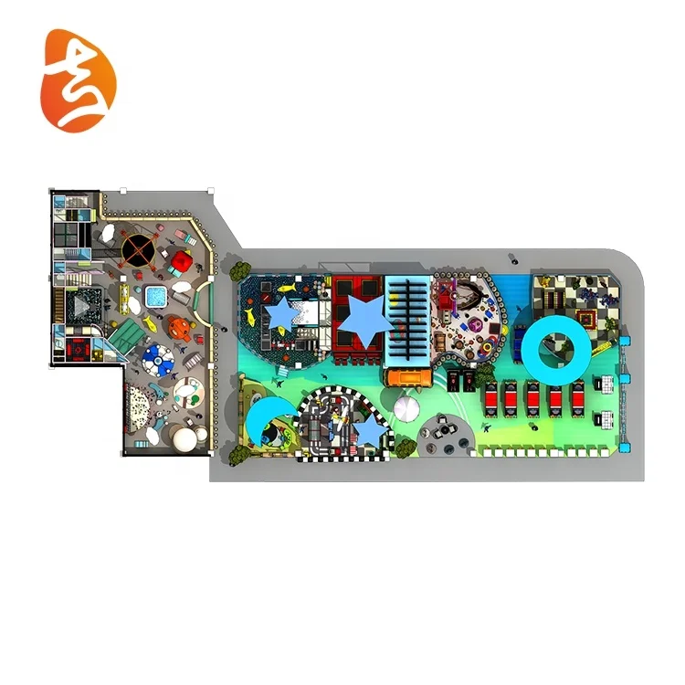 Factory direct customized climbing commercial kids popular plastic indoor playground