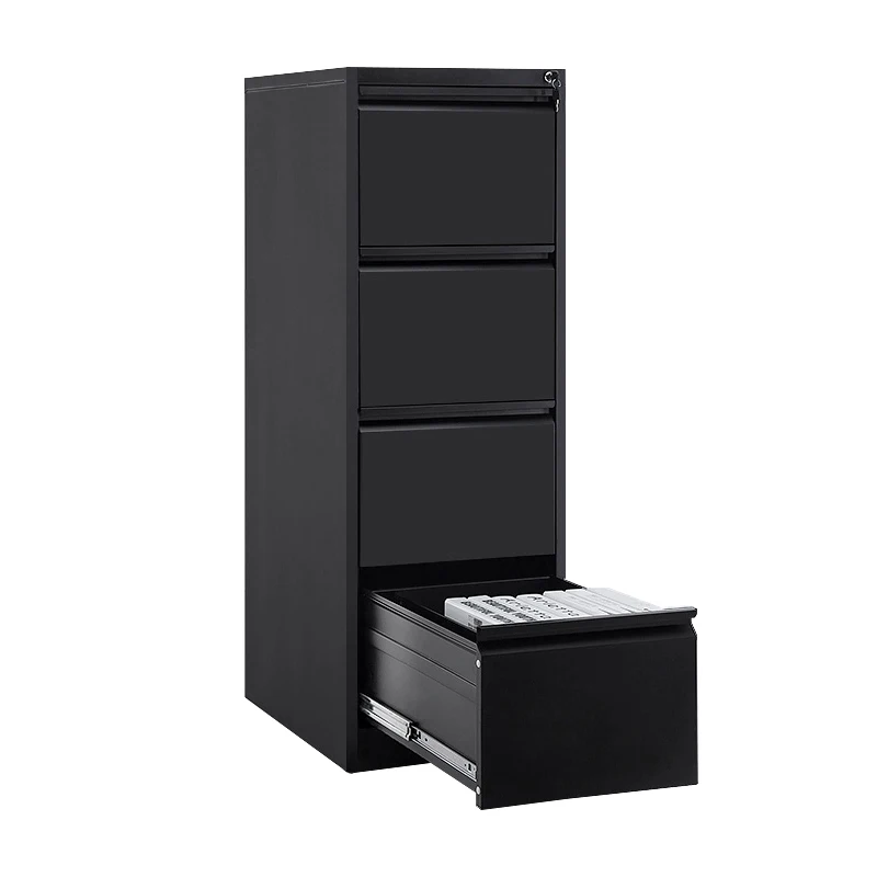 Office Furniture File Cabinet Drawers Steel Locker Iron Storage Fireproof Office Vertical Filing Cabinets