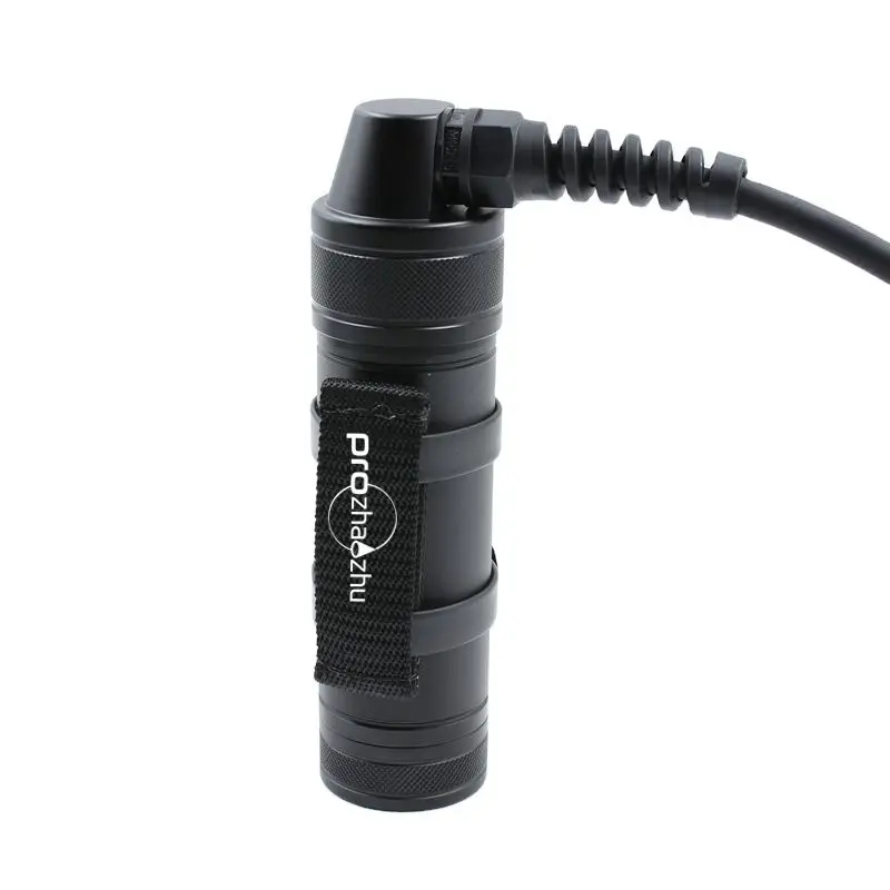 4000 Lumen Technical Canister Diving Lamp Rechargeable XHP70 LED IP68 150M Underwater Dive Light For Professional Divers