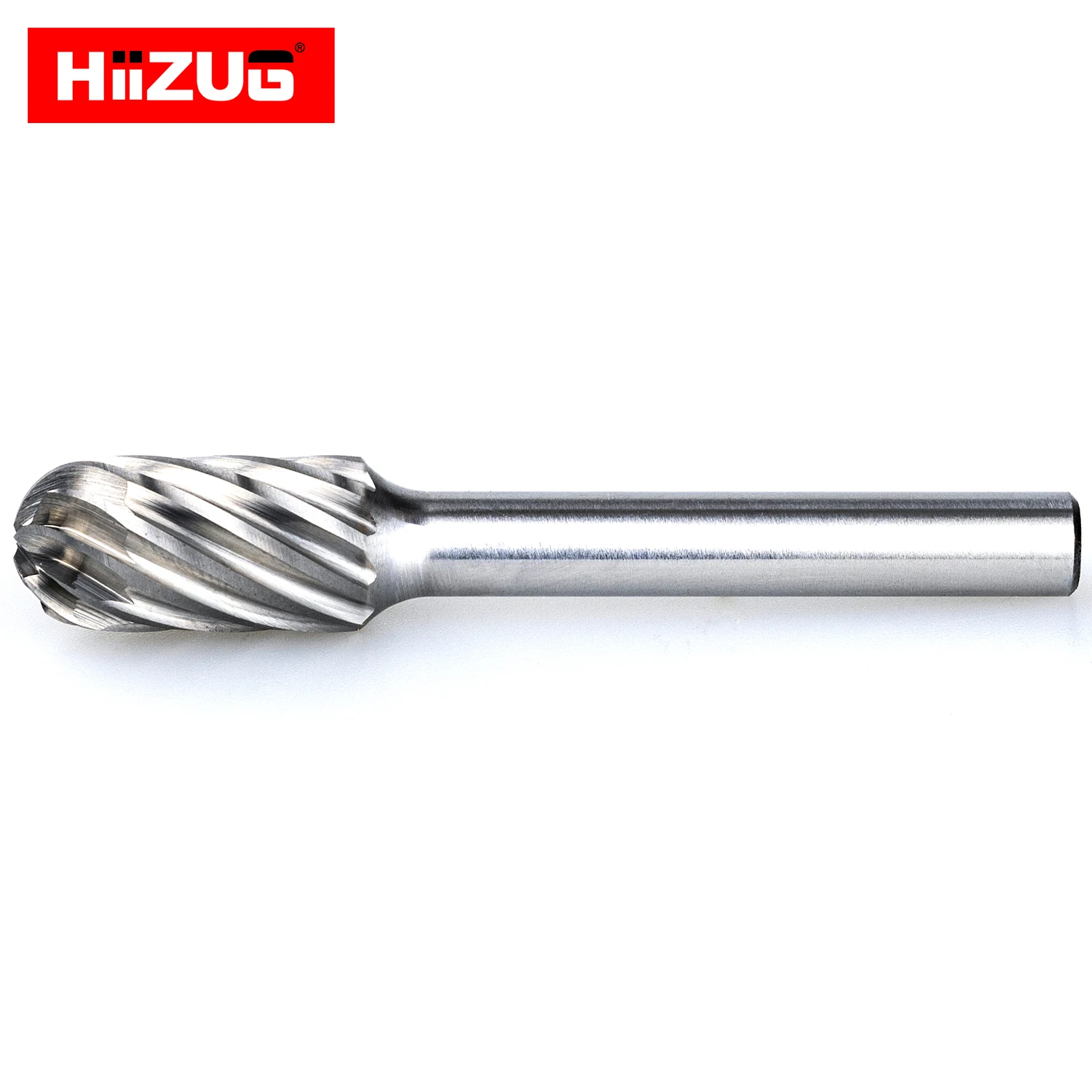 Hiizug Solid Carbide Burr for Stainless Steel Titanium Alloy superalloy Cutting Tungsten Carbide Rotary Burr Drill Bits