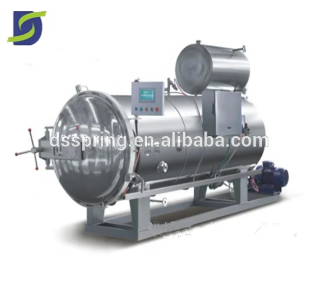 Промышленность давление воды спрей рисовое вино пастеризатор машина цена