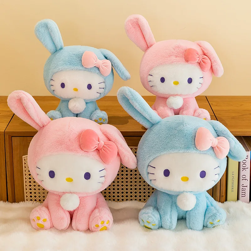 Kawaii Китти Кролик плюшевые куклы мультфильм стал кролик аниме Чучело Пушистые подарки на день рождения Детские игрушки