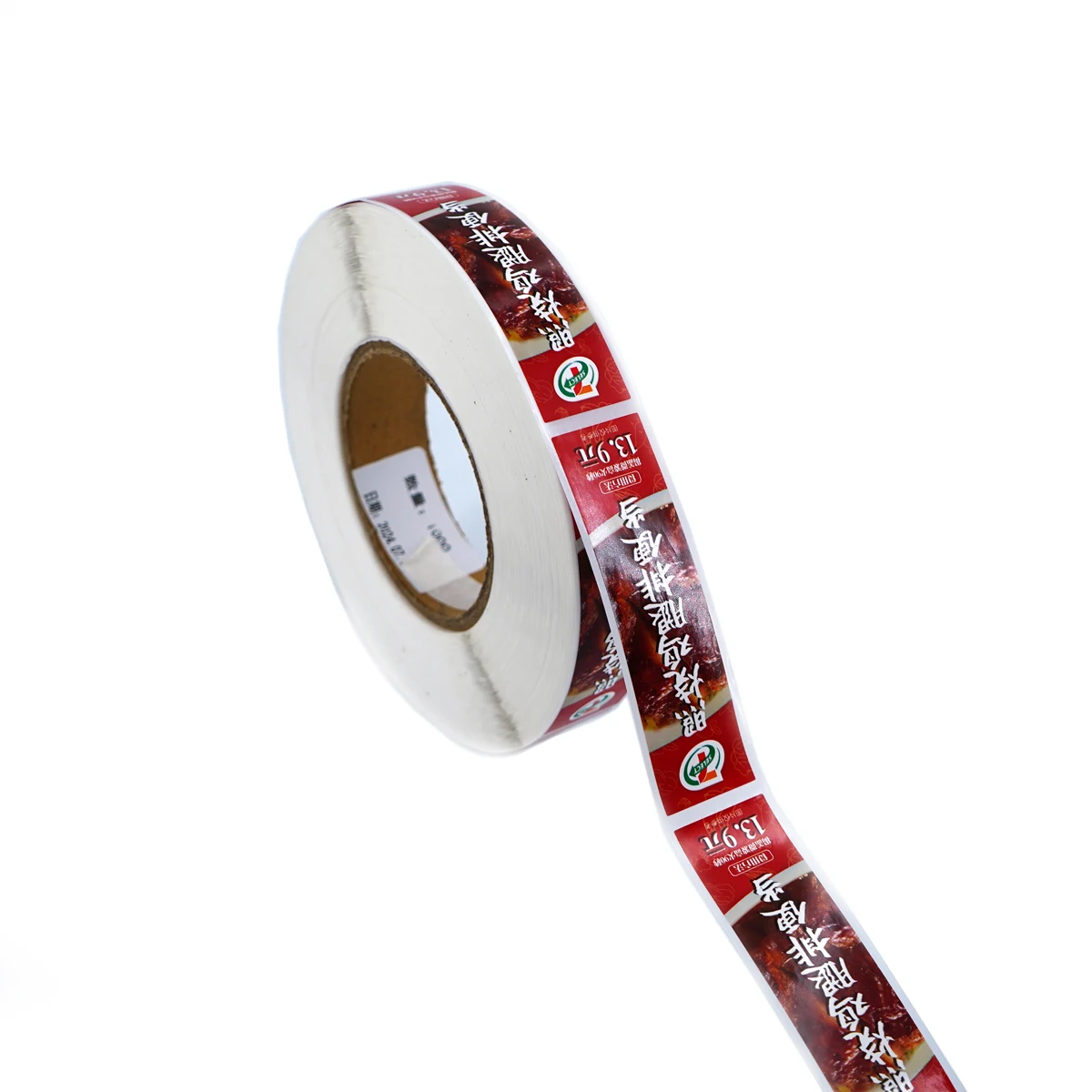 Custom Printed Waterproof Adhesive Vinyl Roll Food Packaging Sticker Label Energy Drinks Carbonated Perfume Cosmetics Custom