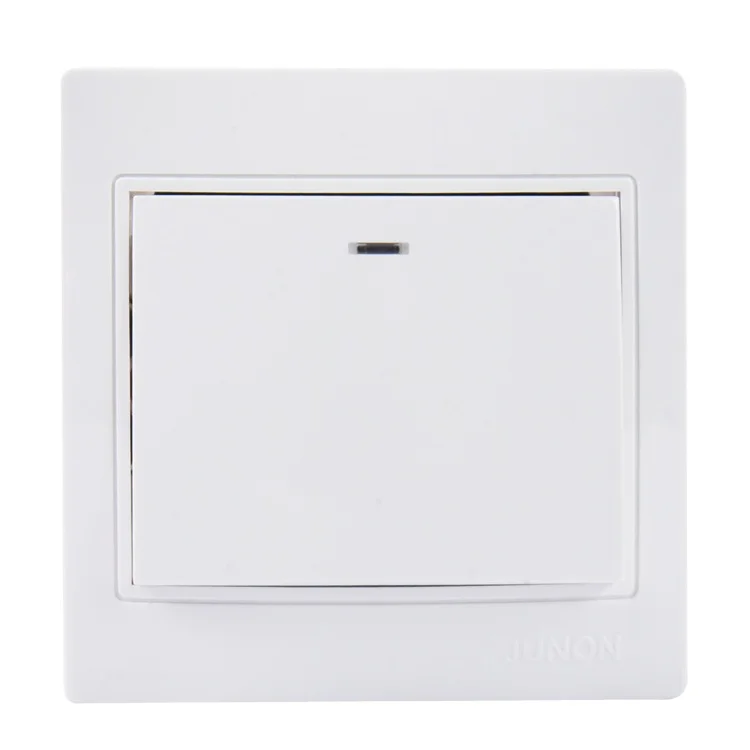 
JUNON Switch Socket Curve Shape 20A 2 Pole Light Switch 