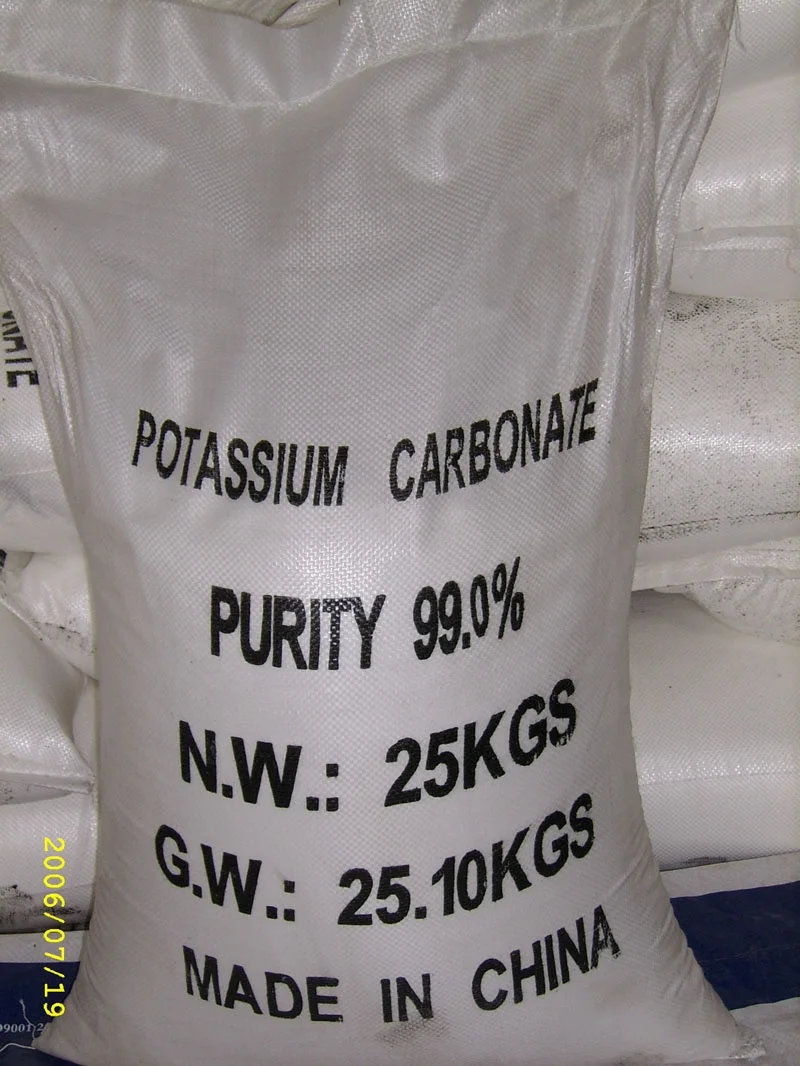 Potassium Carbonate, Feed Grade Potash K2CO3