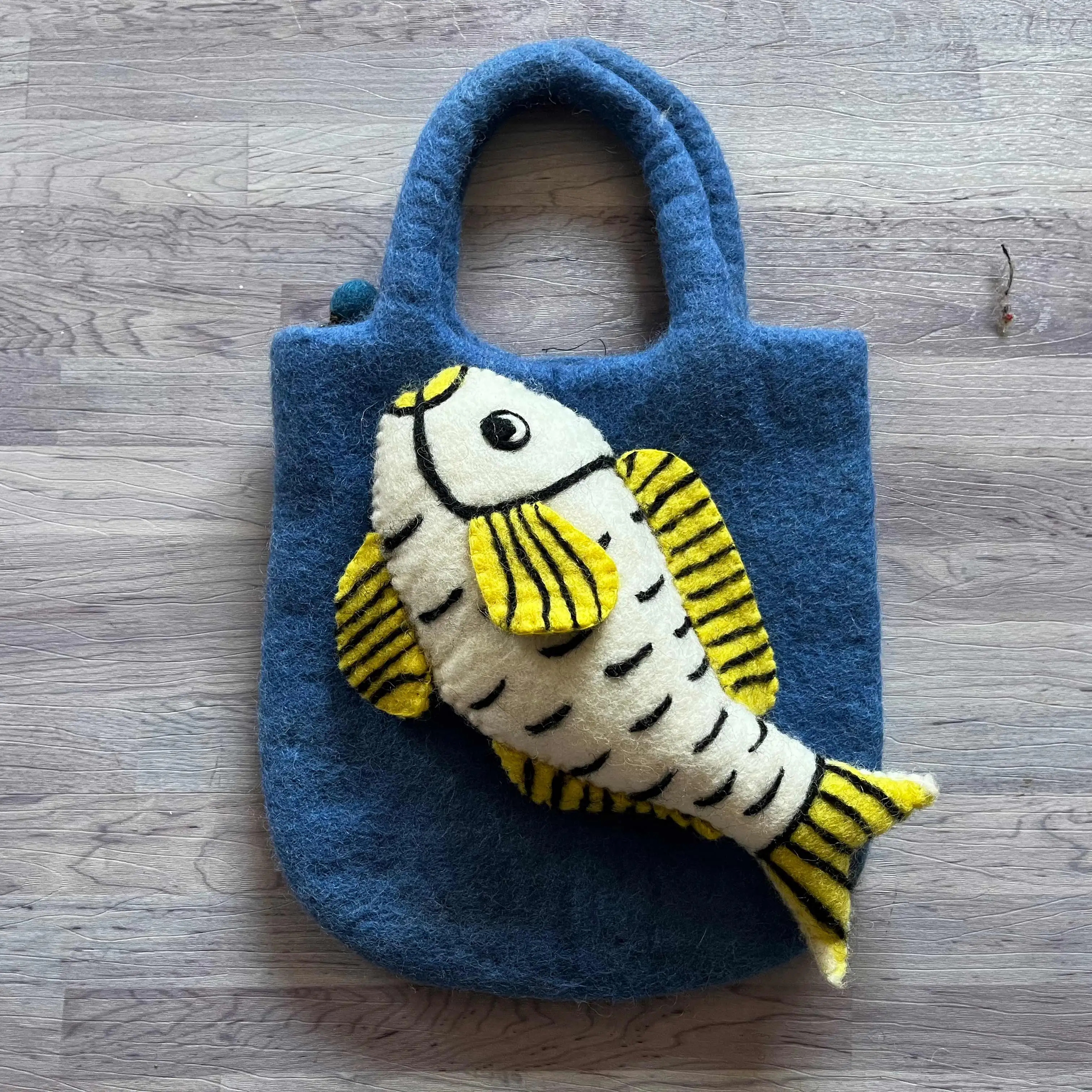 Felt Bag Handmade using merino wool