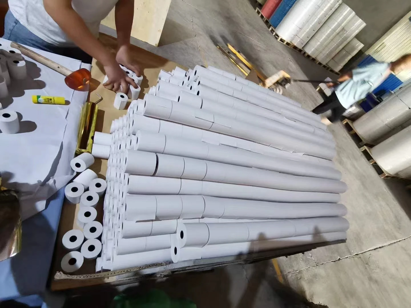 Thermal Cash Register Paper Thermal Cash Roll Thermal Paper Rolls For Bus Ticket Machine