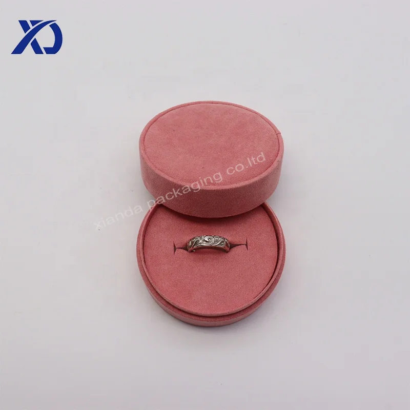 Beautiful Pink Half Round Suitcase Handbag with rope handle girl Cosmetic Case Storage paperboard Box
