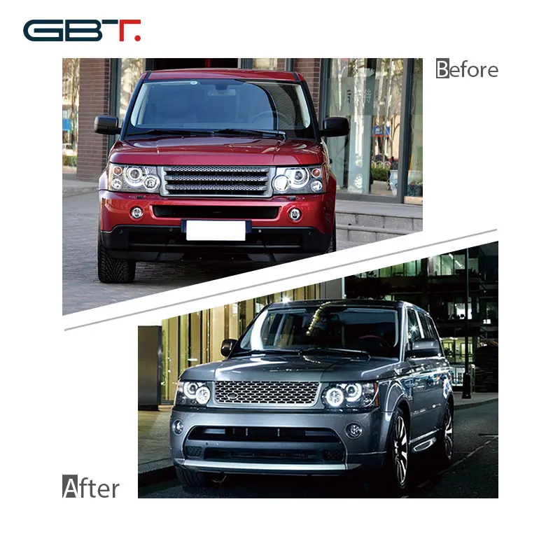 GBT Quality Car Modification Accessories Headlight Bumper Bumper Lips Upgrade Body Kit For 2012 Range Rovers Sport Model