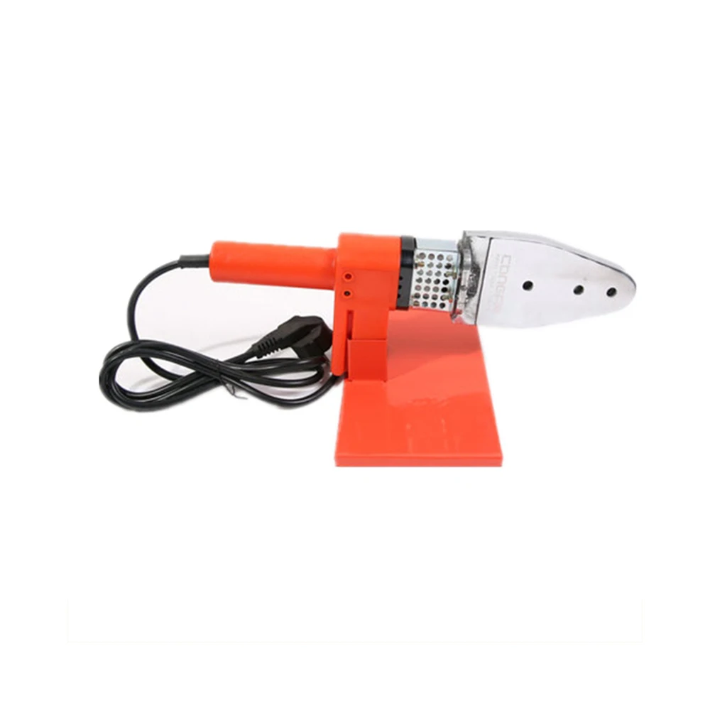 800w/1000w 20-63mm red plastic and tine box six sockets two indicator wholesale  pipe welding machine