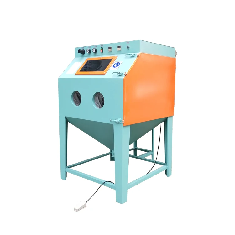 Sandblaster Cabinet Sablage High Quality Free Dust Turntable Sand Blasting Machine