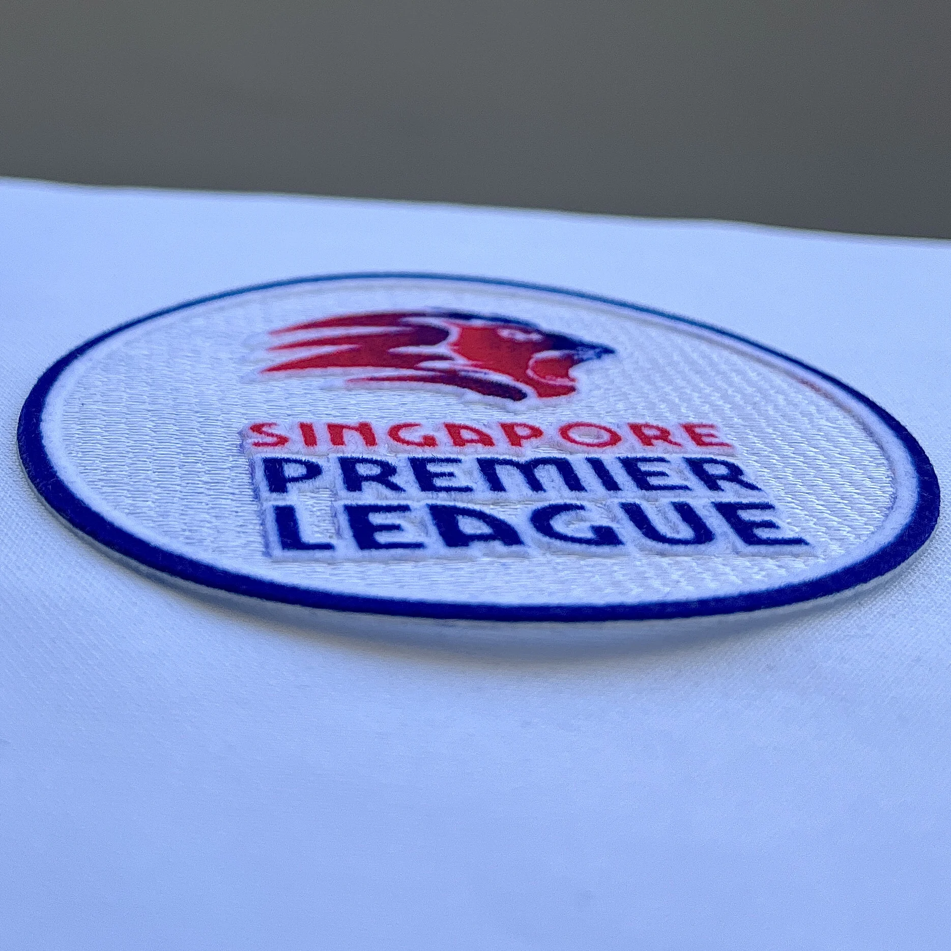 Custom Heat Press Washable Flocking With Tatami Football Club 3D Patches For Clothing