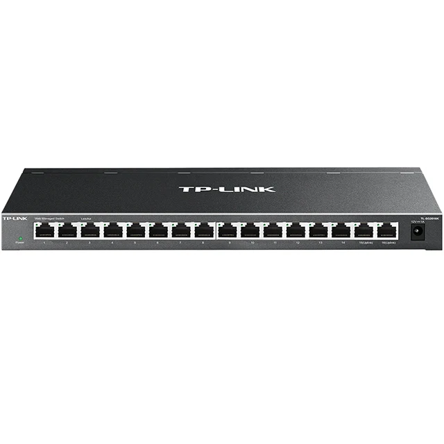 TP-LINK TL-SG2016K 16-портовый гигабитный forweb управления сетью переключатель tplink настольная камера видеонаблюдения сети сплиттер