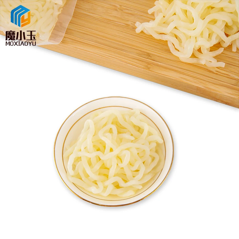 Hight Quality Japanese Style Natural yummy Low Carb Zero Fat Slimming Instant Foods Konjac Oat Udon Noodles