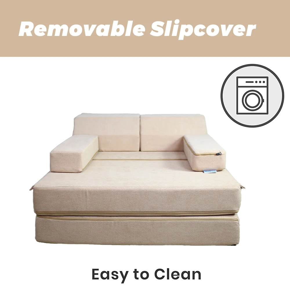 China High Quality Factory SAIEN Velvet Sponge Soft Baby Play Bed Children Play baby Couch Mini Kids Sofa