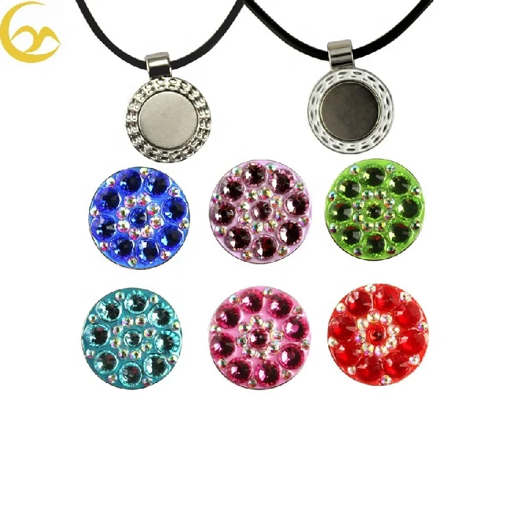 Golf Accessories Golf Ball Marker Pendant Necklace for Golf