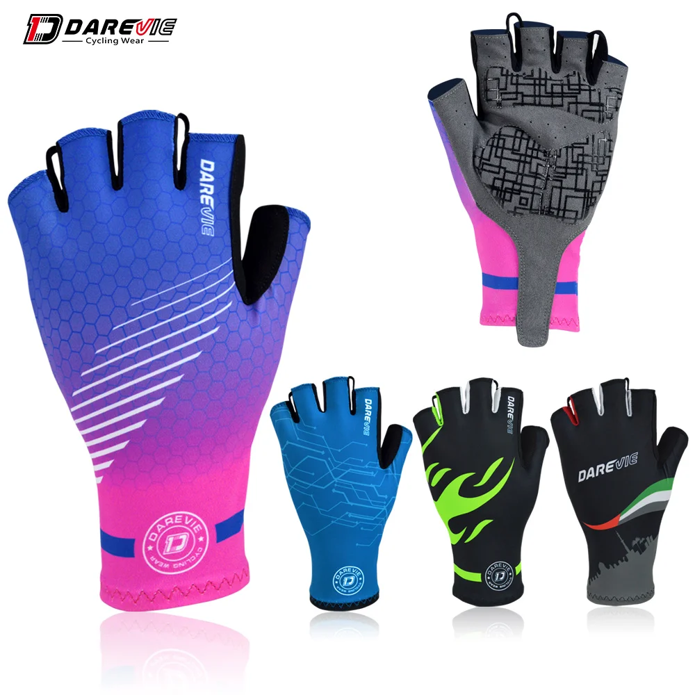 Darevie Gym Gloves Fitness Weight Cycling Gloves Wholesale Half Finger New with Straps Men Women Unisex Summer Products 1-2 Days