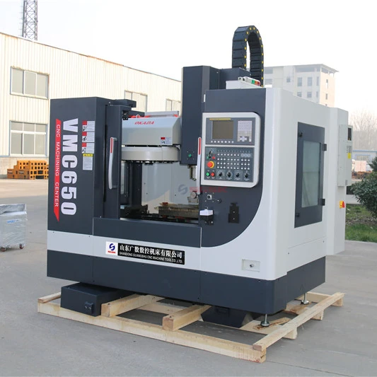 Небольшой фрезерный станок с ЧПУ фрезерные станки (cnc) okuma VMC650 3 оси обрабатывающий центр