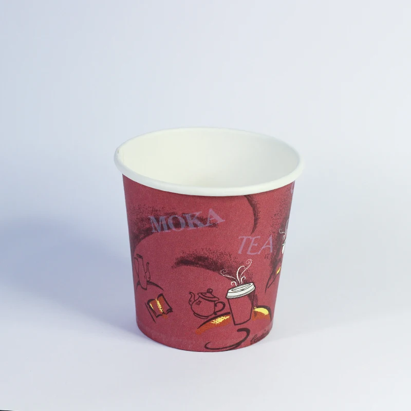 
Ripple Wave Brands Coffee Food Double Wall Cups with Lids Royal Blue Single 0.001 8Oz Lid Insert 1000Ml Paper Cup 