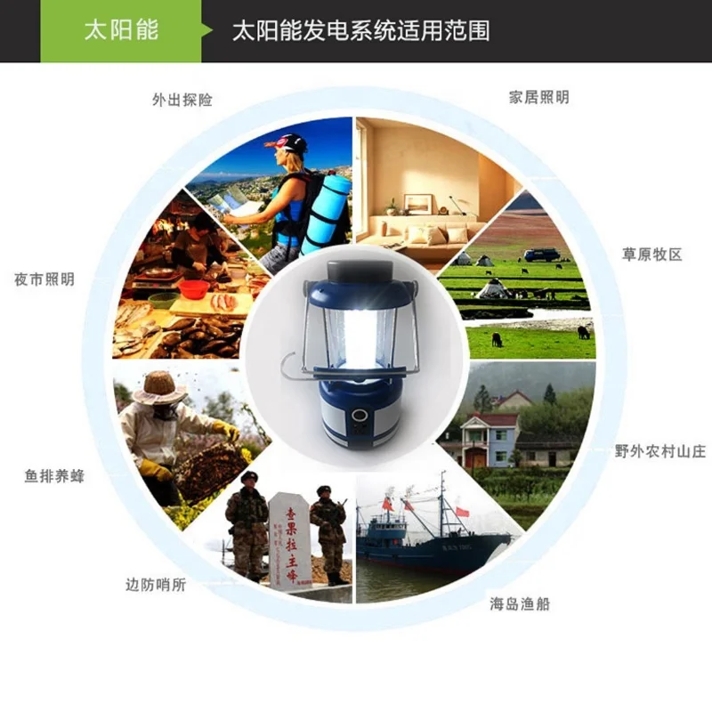 Promotional LED Hanging Camping Lantern,Emergency Mobile Phone Charger,Portable Solar Camping Lantern for Outdoor