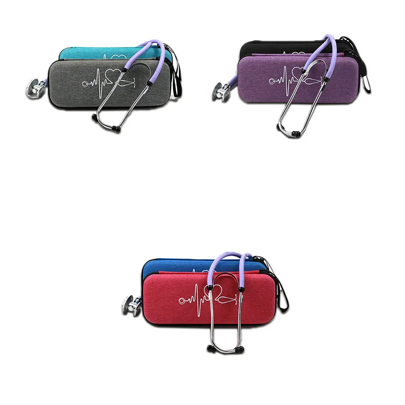 BOVKE Stethoscope Case for 3M Littmann Classic III Monitoring Lightweight II S.E, Cardiology IV Diagnostic Stethoscopes
