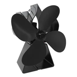 2022 New Wood Burners Stove Top  ECO Fan  4-Blades Fireplace Fans New designed Heat Powered Stove Fan