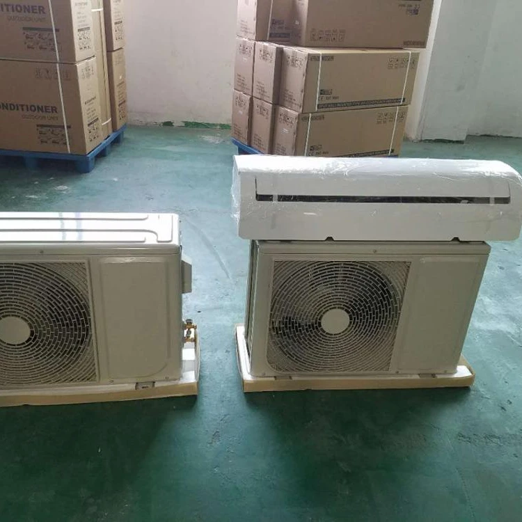 100%DC 48V 1HP wall split solar air conditioner system off grid working for 15 squaremeters for room