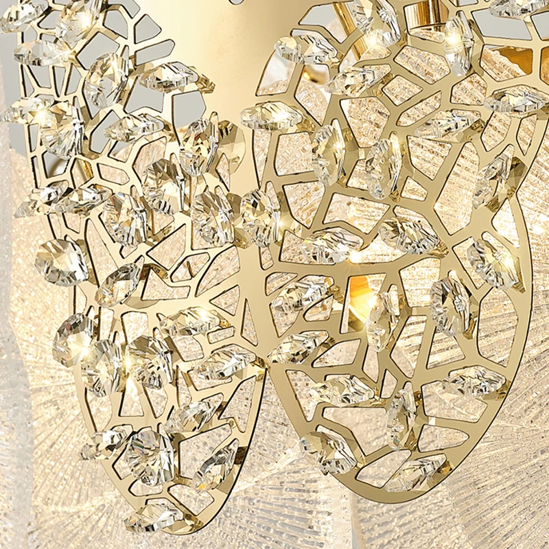 Luxury Light Crystal Living Room Chandelier French main Bedroom Dining Room  Butterfly  Crystal 2023 New Lamps